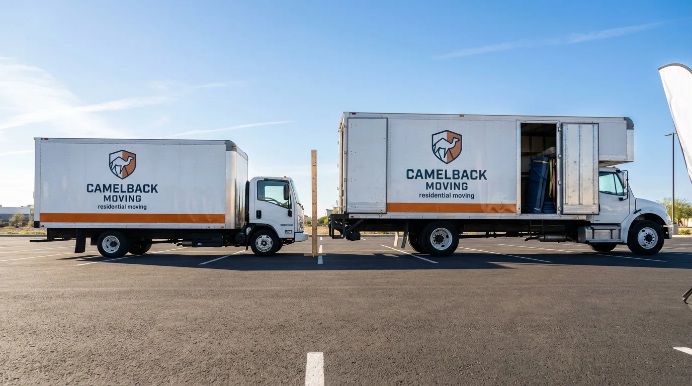 Moving truck size capacity guide in Cottage Grove